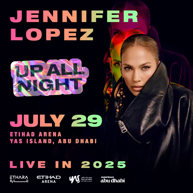 Jennifer Lopez: Up All Night Live in 2025 in Abu Dhabi