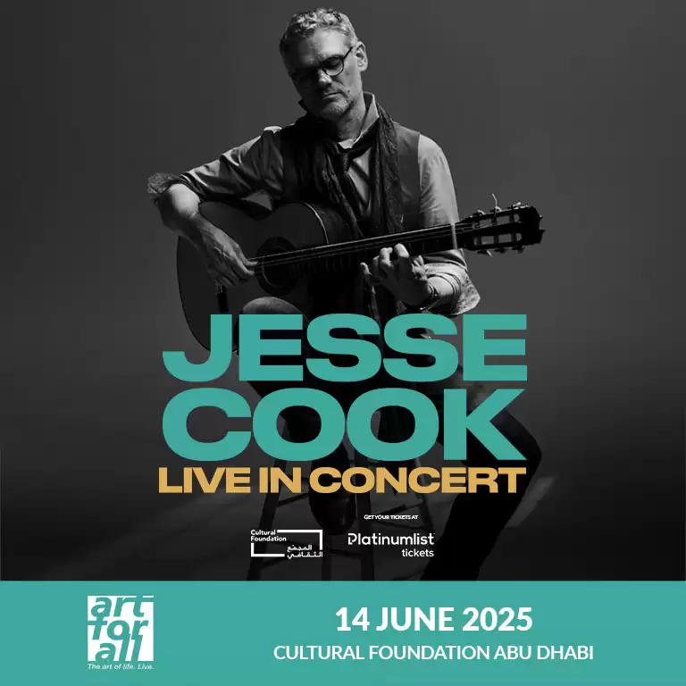Jesse Cook at Cultural Foundation in Abu Dhabi