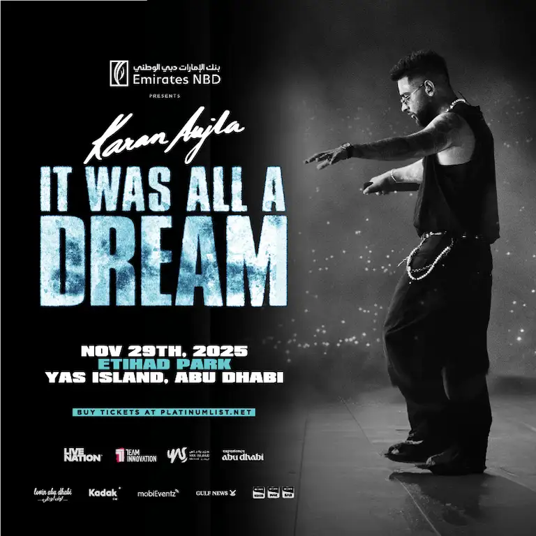 Karan Aujla - It Was All A Dream Tour Live in Abu Dhabi