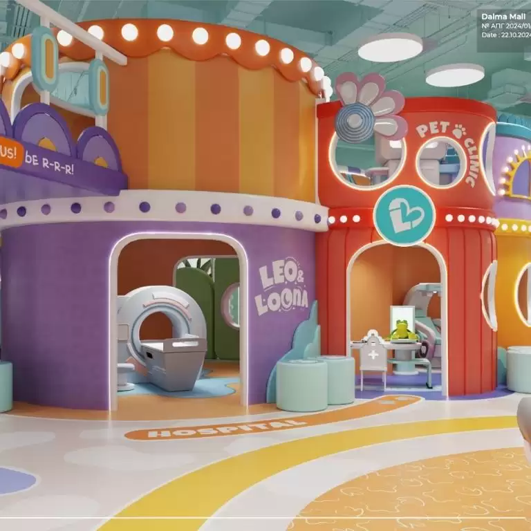Leo and Loona Kids Park and Restaurant Dalma Mall
