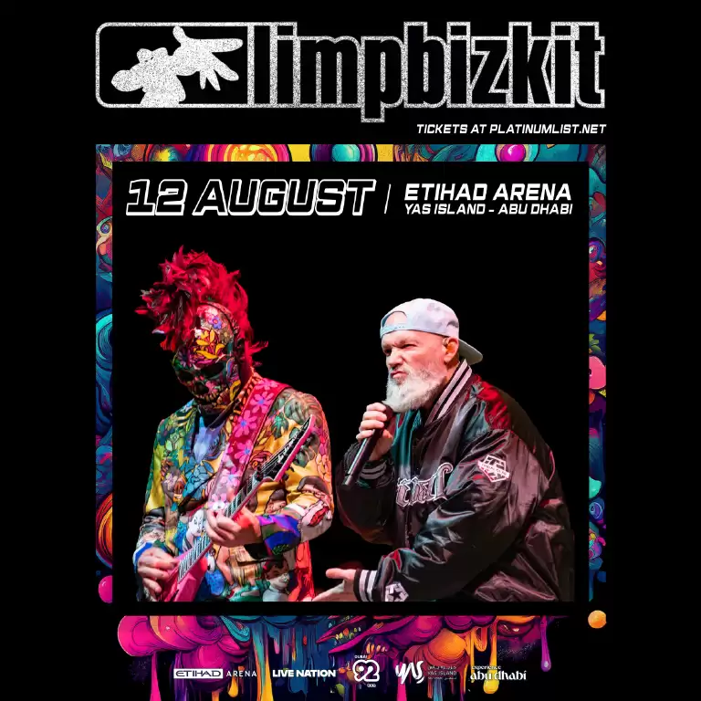 Limp Bizkit, Abu Dabi'deki Etihad Arena'da