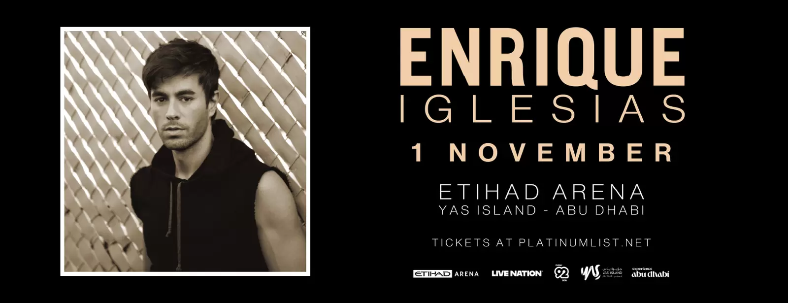 Live Nation Orta Doğu Enrique Iglesias'ı Sunar