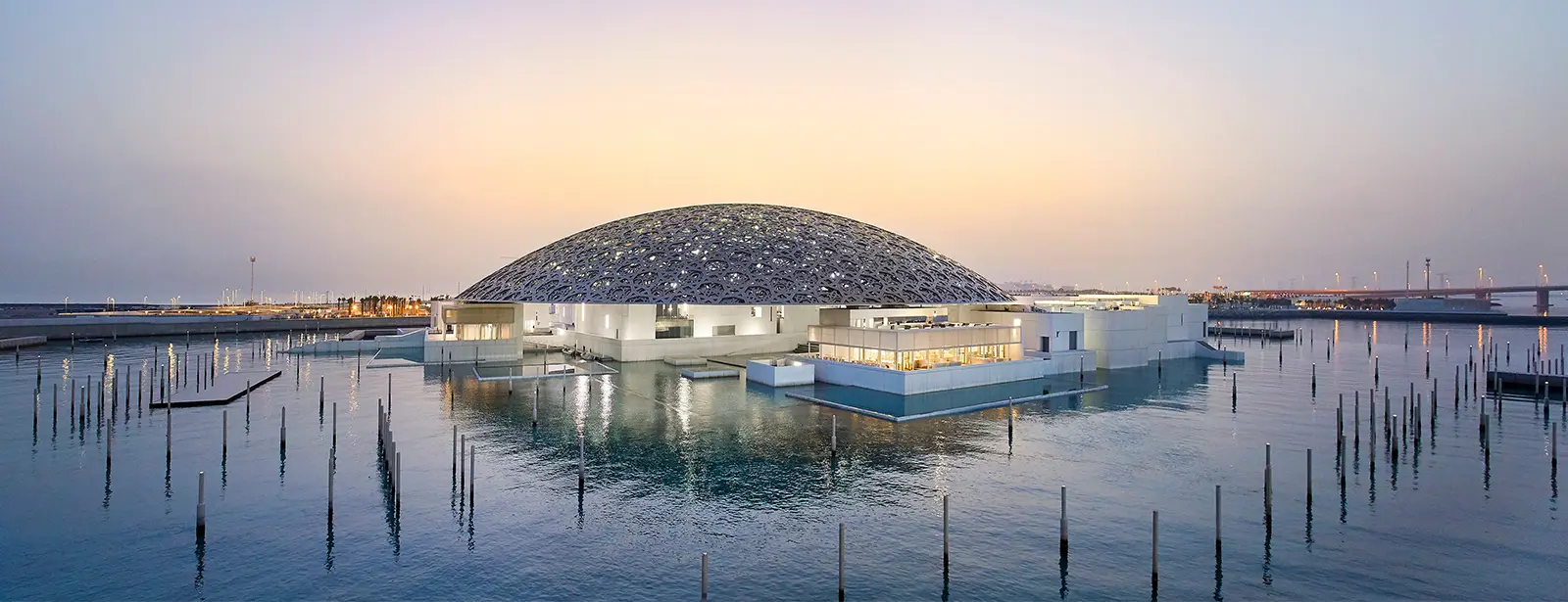 Louvre Abu Dhabi Museum (anyone under 18 years go free)
