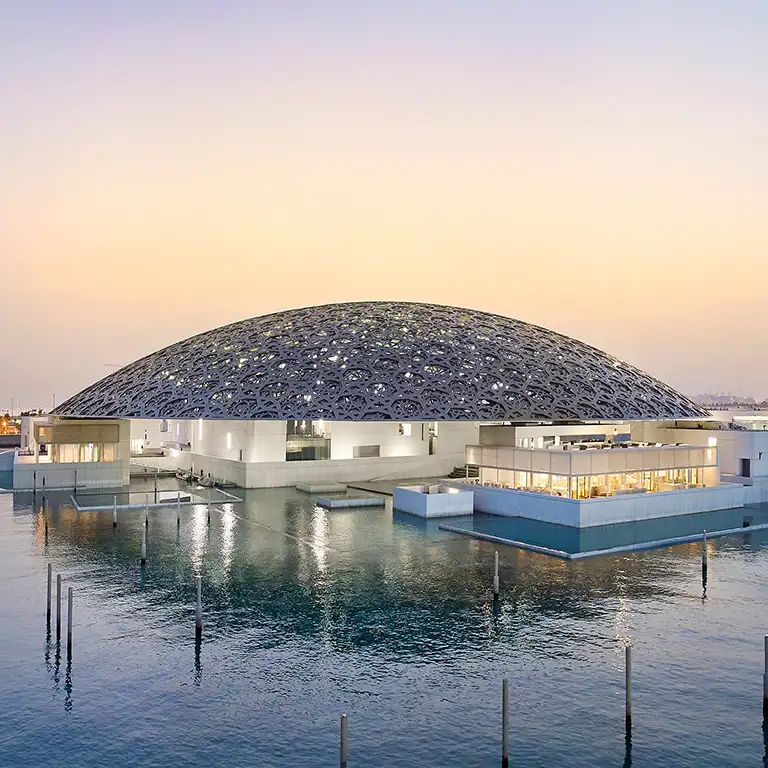 Louvre Abu Dhabi Museum (anyone under 18 years go free)