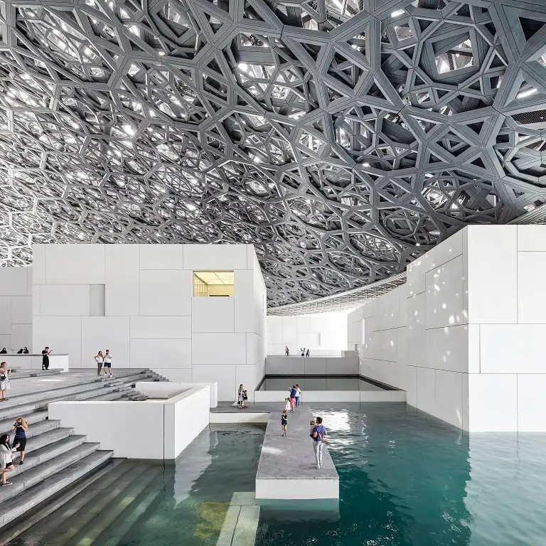 Louvre Abu Dhabi Museum (anyone under 18 years go free)