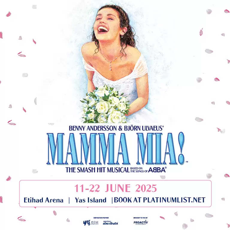 MAMMA MIA! at Etihad Arena in Abu Dhabi