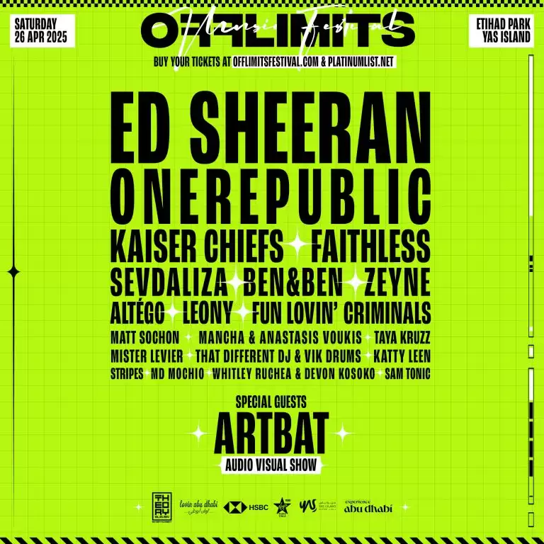 OFFLIMITS Music Festival - Headlining Ed Sheeran
