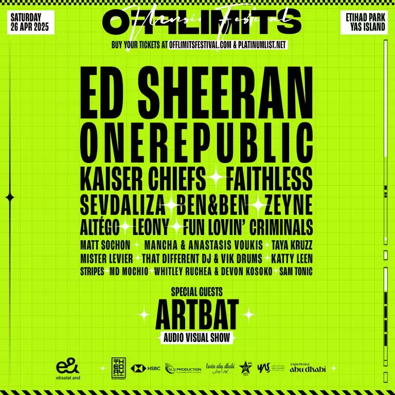 OFFLIMITS Music Festival - Headlining Ed Sheeran
