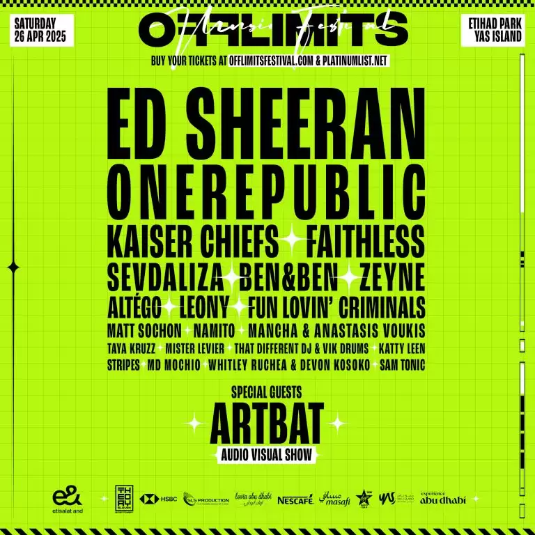 OFFLIMITS Music Festival - Headlining Ed Sheeran