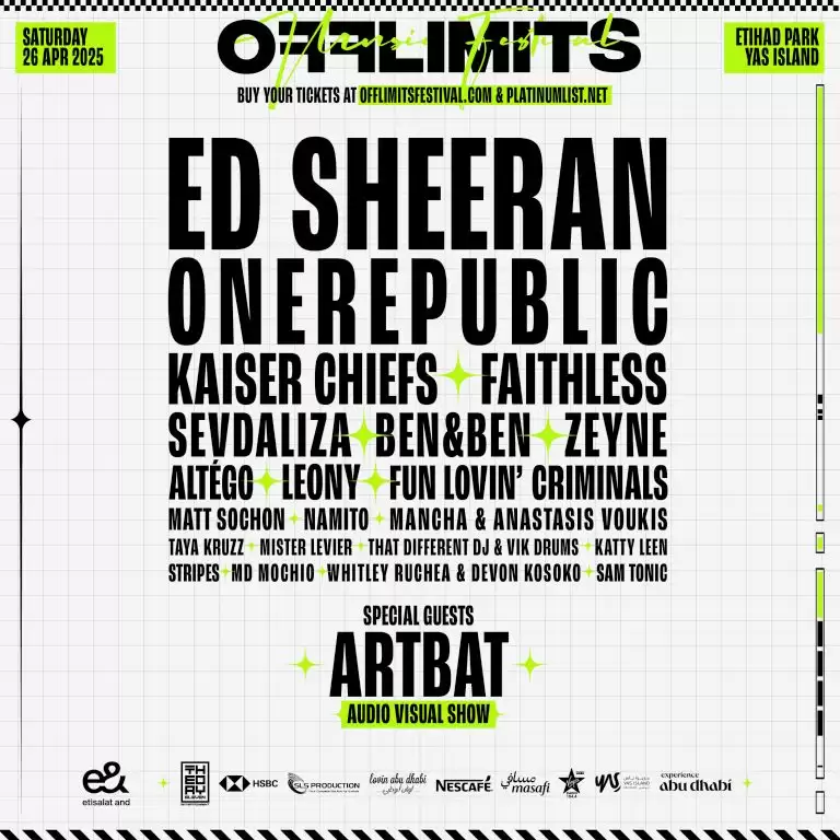 OFFLIMITS Music Festival - Headlining Ed Sheeran