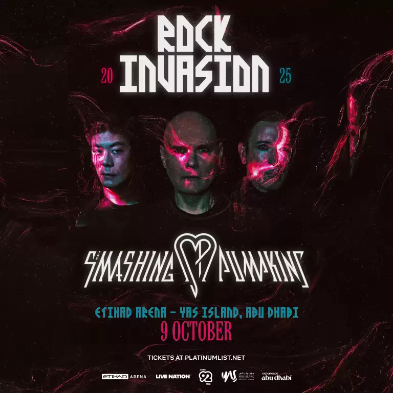 Smashing Pumpkins at Etihad Arena in Abu Dhabi