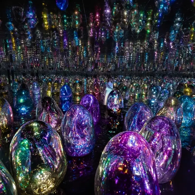 TeamLab Phenomena Абу-Даби + бесплатный музей света и мира