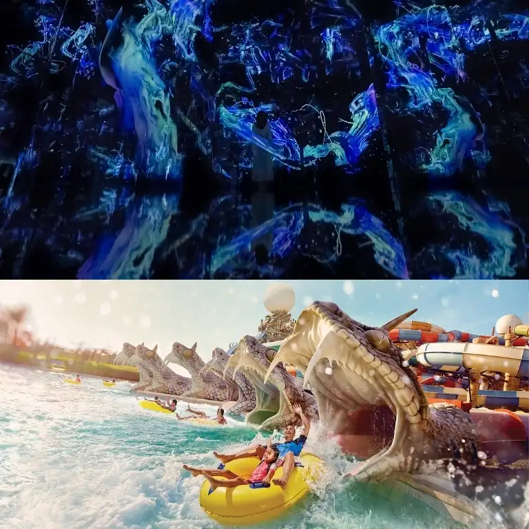 टीमलैब फेनोमेना + यास वाटरवर्ल्ड - कॉम्बो