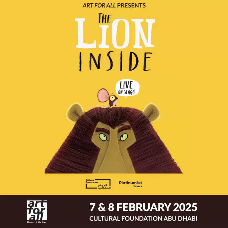 The Lion Inside live at Cultural Foundation, Abu Dhabi