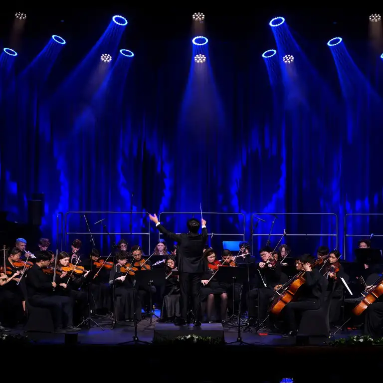 The Youth Orchestra & Choir: "From Abu Dhabi Bridging Worlds Through Harmony&quot