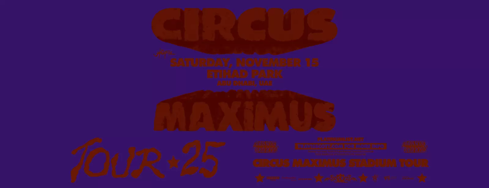 Travis Scott - Circus Maximus Tour in Abu Dhabi