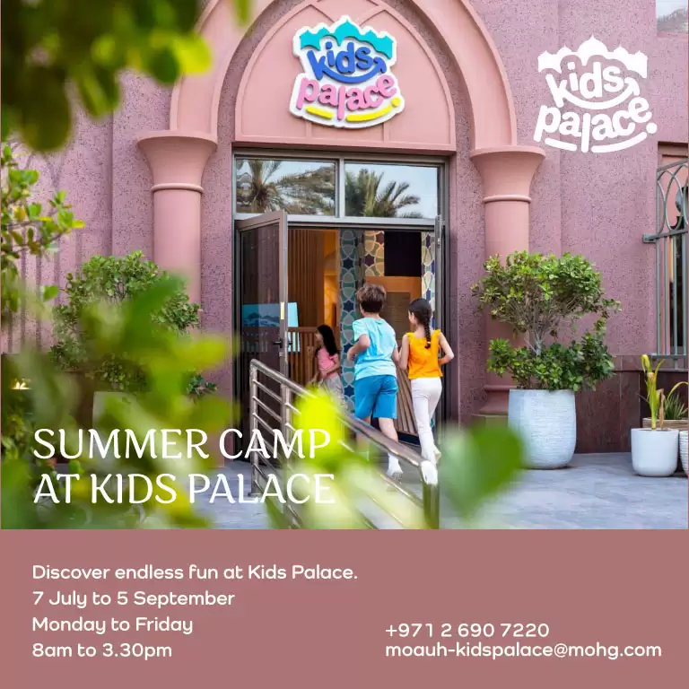 Ultimate Summer Camp Adventure at Kids Palace, Emirates Palace Mandarin Oriental in Abu Dhabi