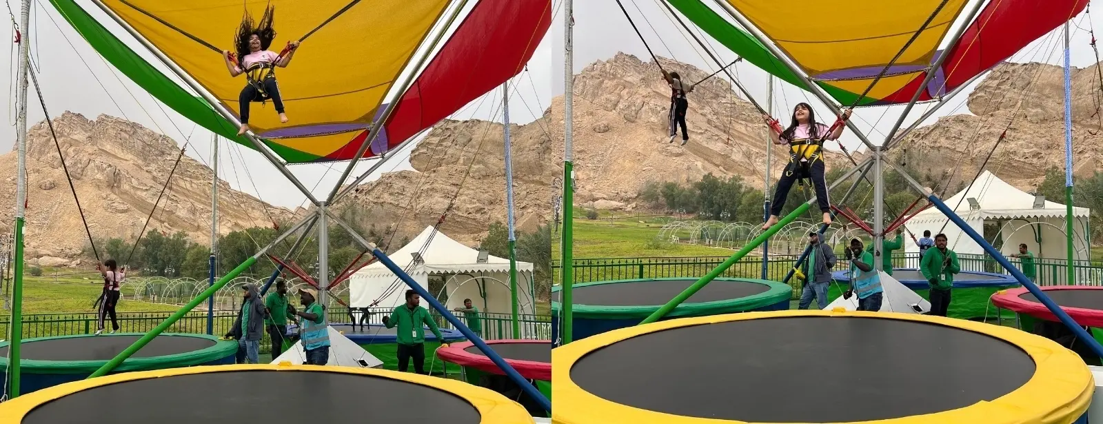 Rose Hafeet: Adventure Park (Zipline | Mini Train)