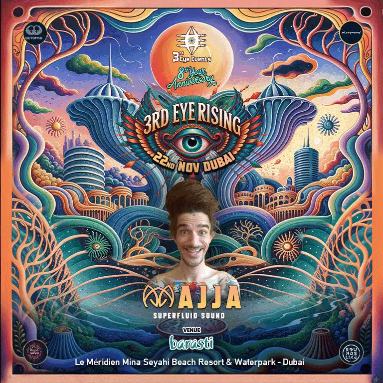 باراستی دبئی میں اَجّا کے ساتھ تیسری آنکھ ابھرتی ہوئی - 8ویں سالگرہ