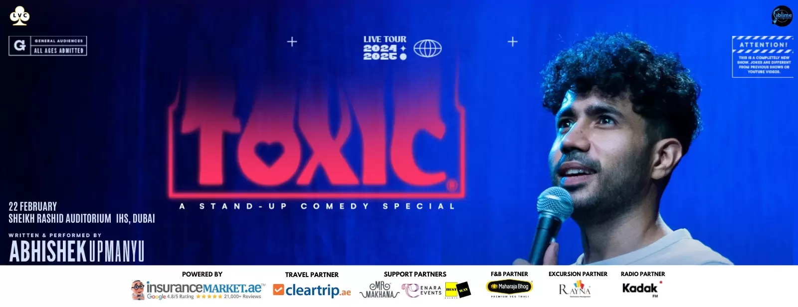 Abhishek Upmanyu Live in Dubai