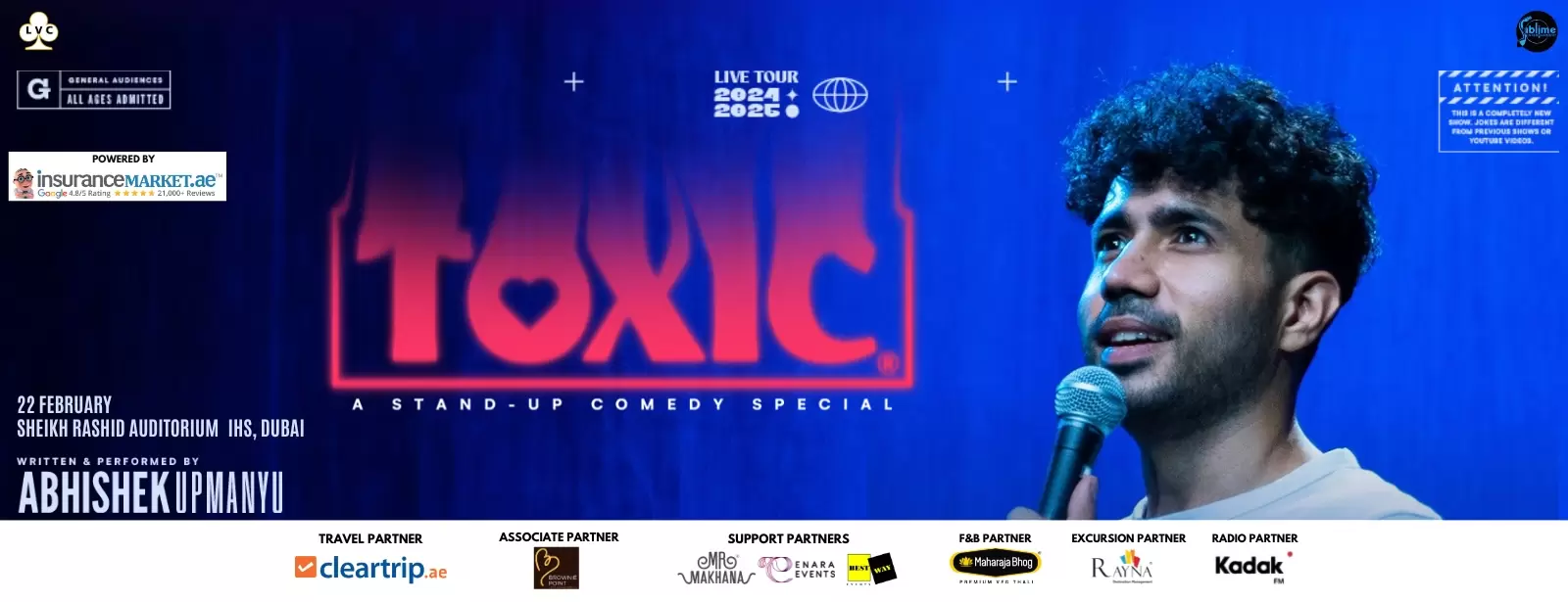 Abhishek Upmanyu Live in Dubai