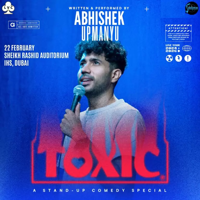 Abhishek Upmanyu Live in Dubai