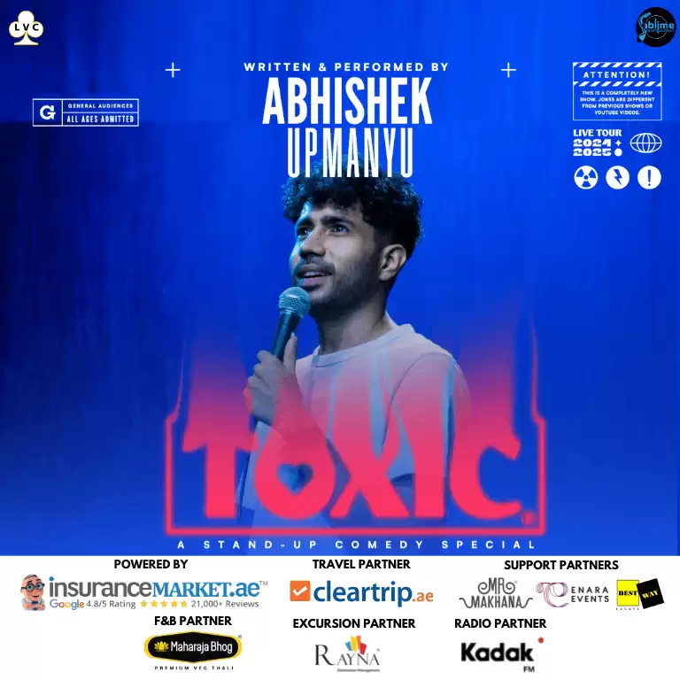 Abhishek Upmanyu Live in Dubai