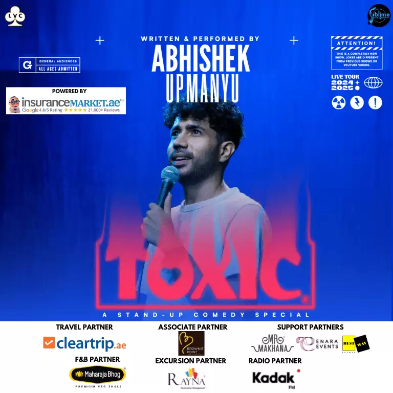 Abhishek Upmanyu Live in Dubai