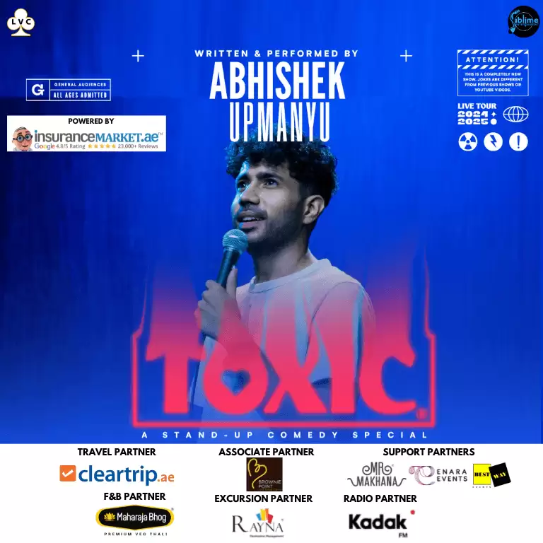 Abhishek Upmanyu Live in Dubai