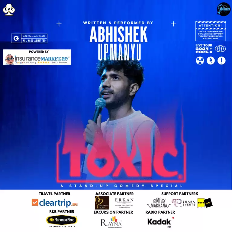Abhishek Upmanyu Live in Dubai