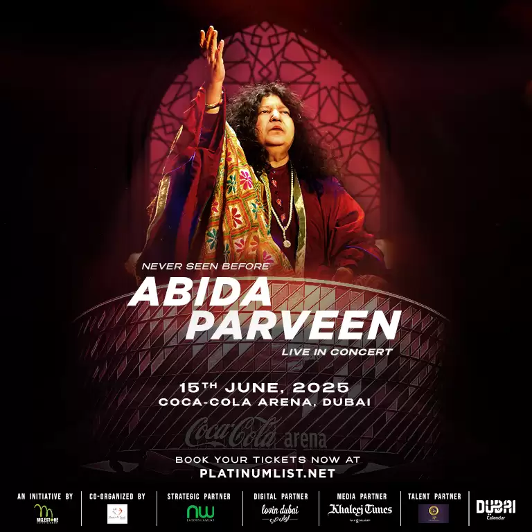 Abida Parveen Live at Coca-Cola Arena in Dubai