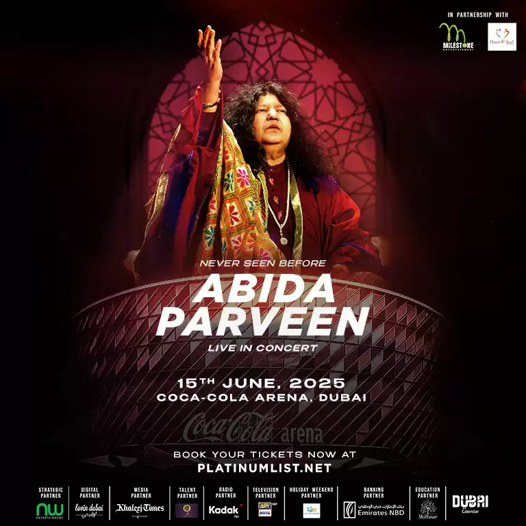 Abida Parveen Live at Coca-Cola Arena in Dubai