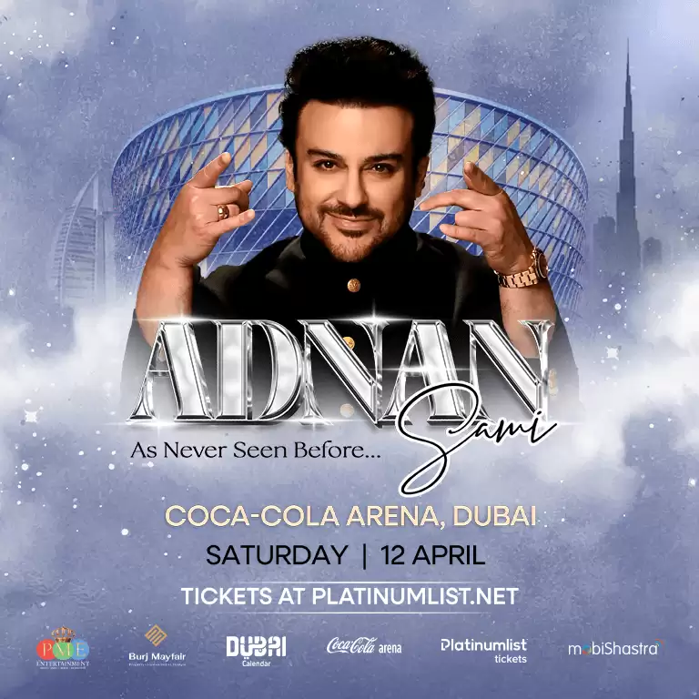 Adnan Sami Live at Coca-Cola Arena in Dubai