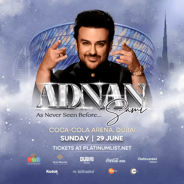 Adnan Sami Live at Coca-Cola Arena in Dubai