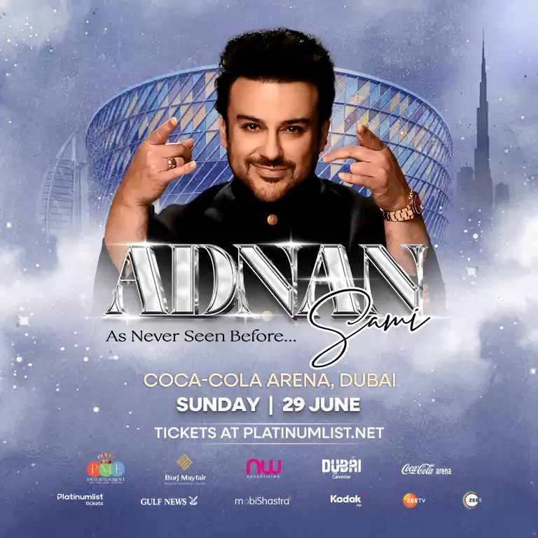 Adnan Sami Live at Coca-Cola Arena in Dubai