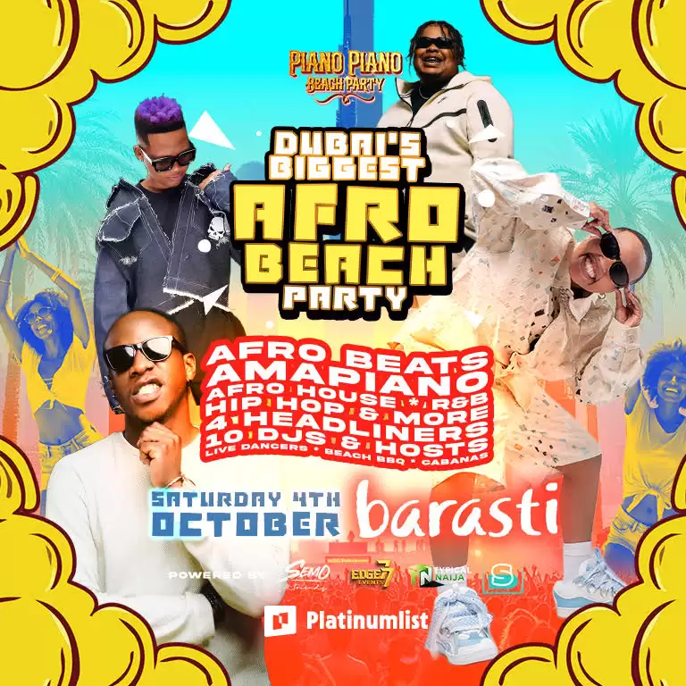 Afro Beach DXB at Barasti in Dubai