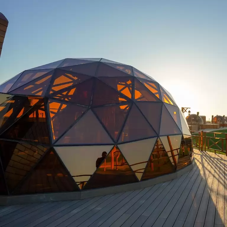 Al Marmoom Domes Desert Glamping & Dining experience in Dubai