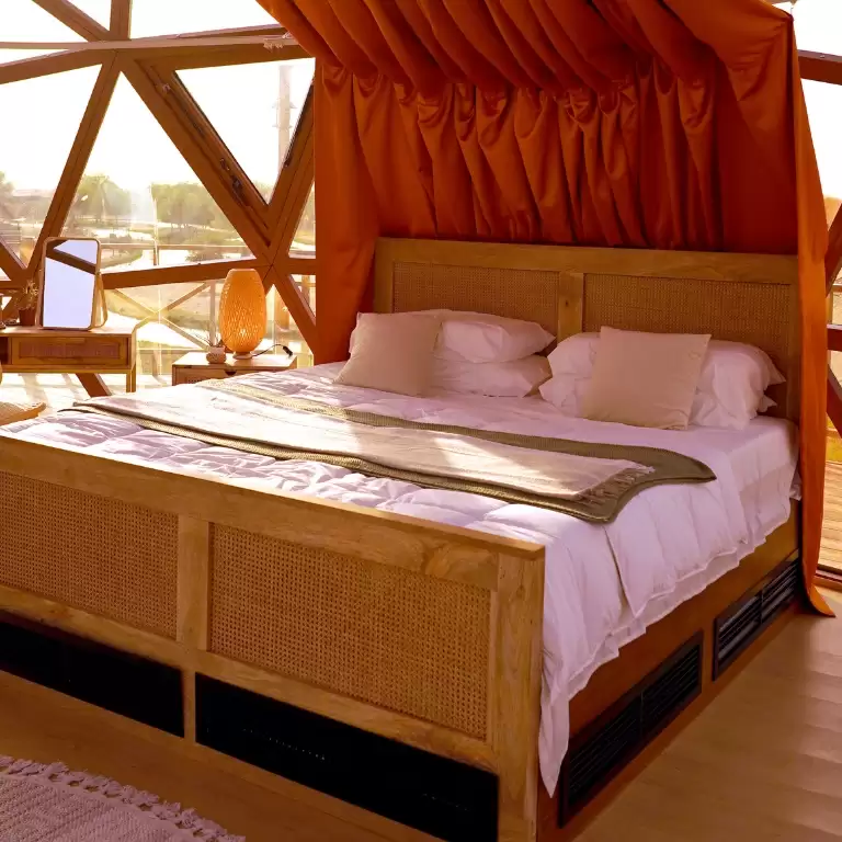 Al Marmoom Domes Desert Glamping & Dining experience in Dubai