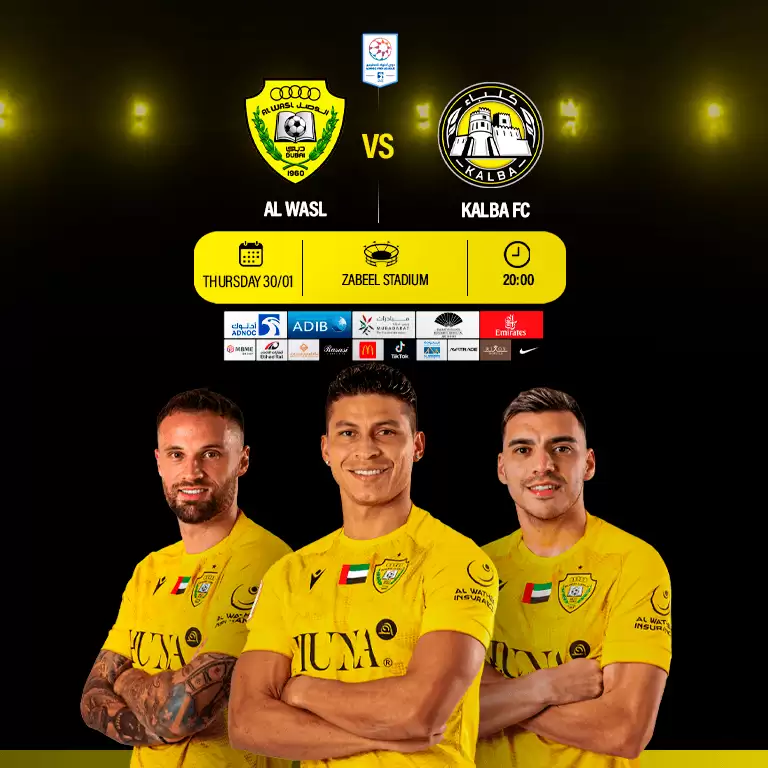 Al Wasl FC vs Kalba FC
