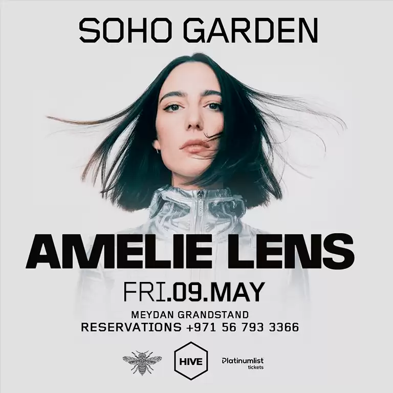 Amelie Lens at HIVE, Soho Garden Meydan in Dubai