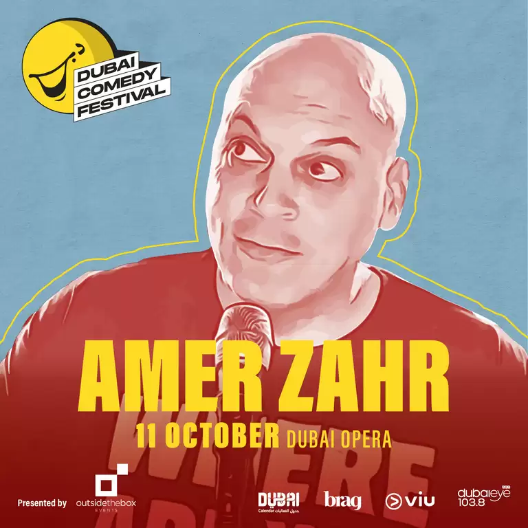 Amer Zahr Live at Dubai Comedy Festival 2025
