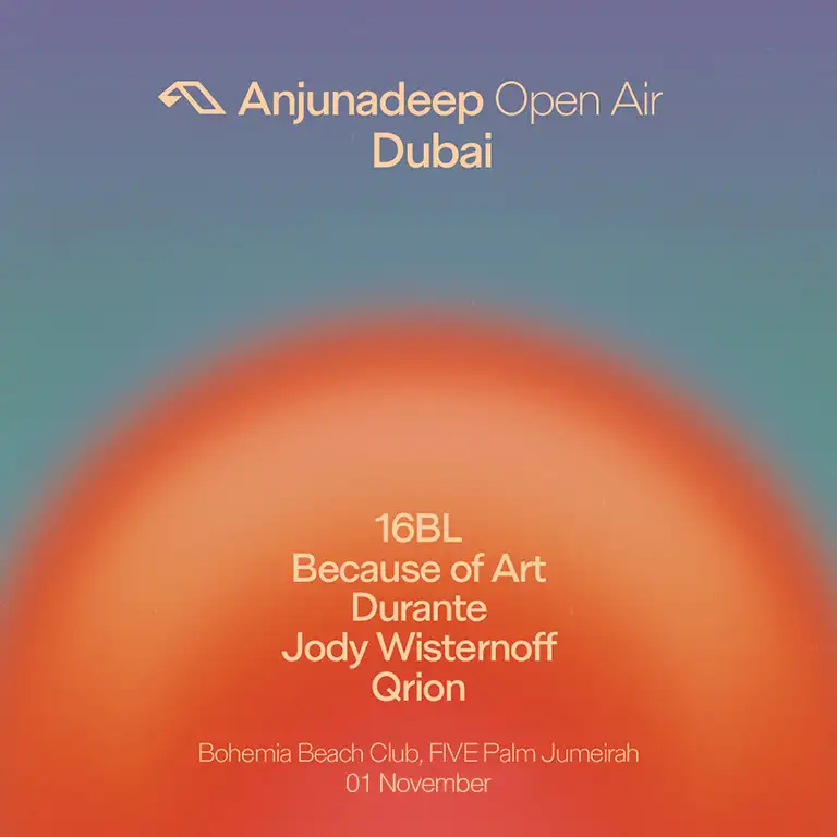 Anjunadeep at Bohemia Beach Club in Dubai