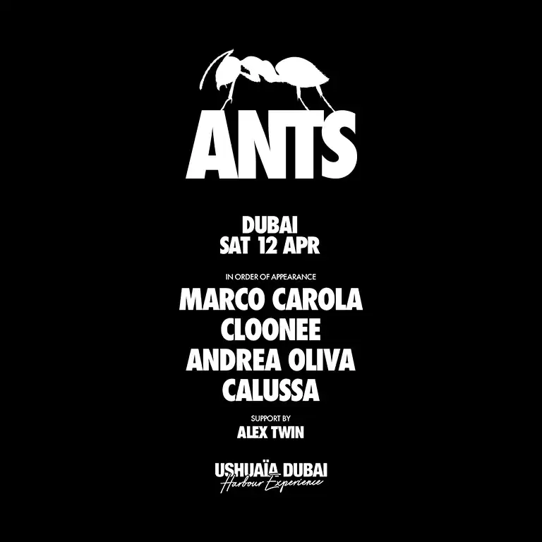 ANTS at Ushuaïa Dubai Harbour Experience