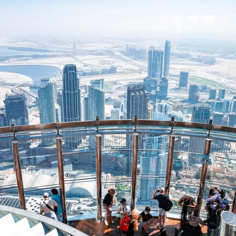 At The Top, Burj Khalifa Gold + Sky Views Observatory