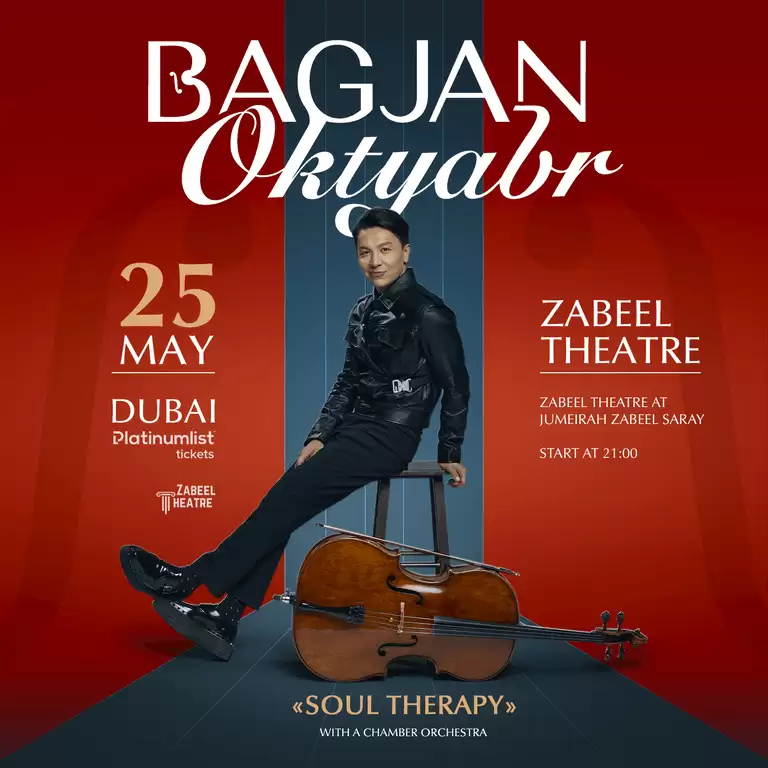Bagjan Oktyabr with Concert Program "Soul Therapy" at Zabeel Theatre in Dubai