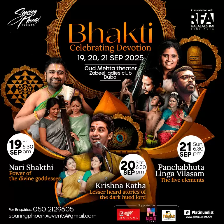 Bhakti at Oud Mehta Theater in Dubai