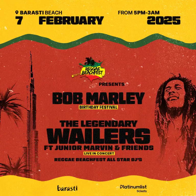 Bob Marley Birthday Festival by Reggae Beachfest in Dubai