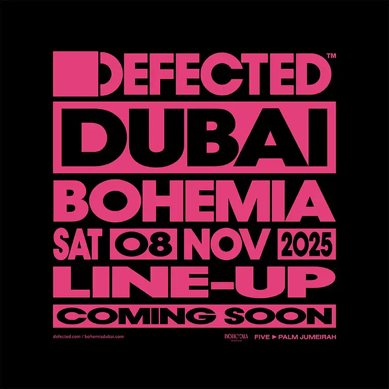 Bohemia Presents Purple Disco Machine & Defected in Dubai