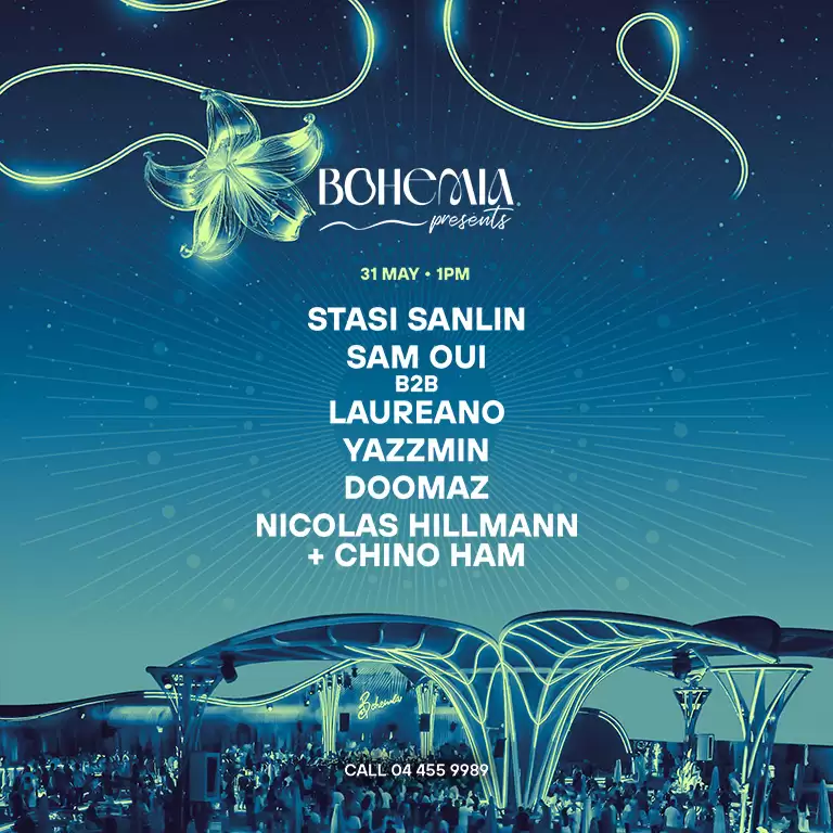 Bohemia Presents: Stasi Sanlin, Sam Oui B2B Laureano, Doomaz, Nicolas Hillmann + Chino Ham