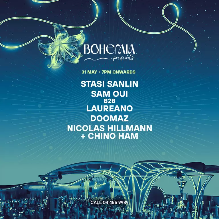 Bohemia Presents: Stasi Sanlin, Sam Oui B2B Laureano, Doomaz, Nicolas Hillmann + Chino Ham
